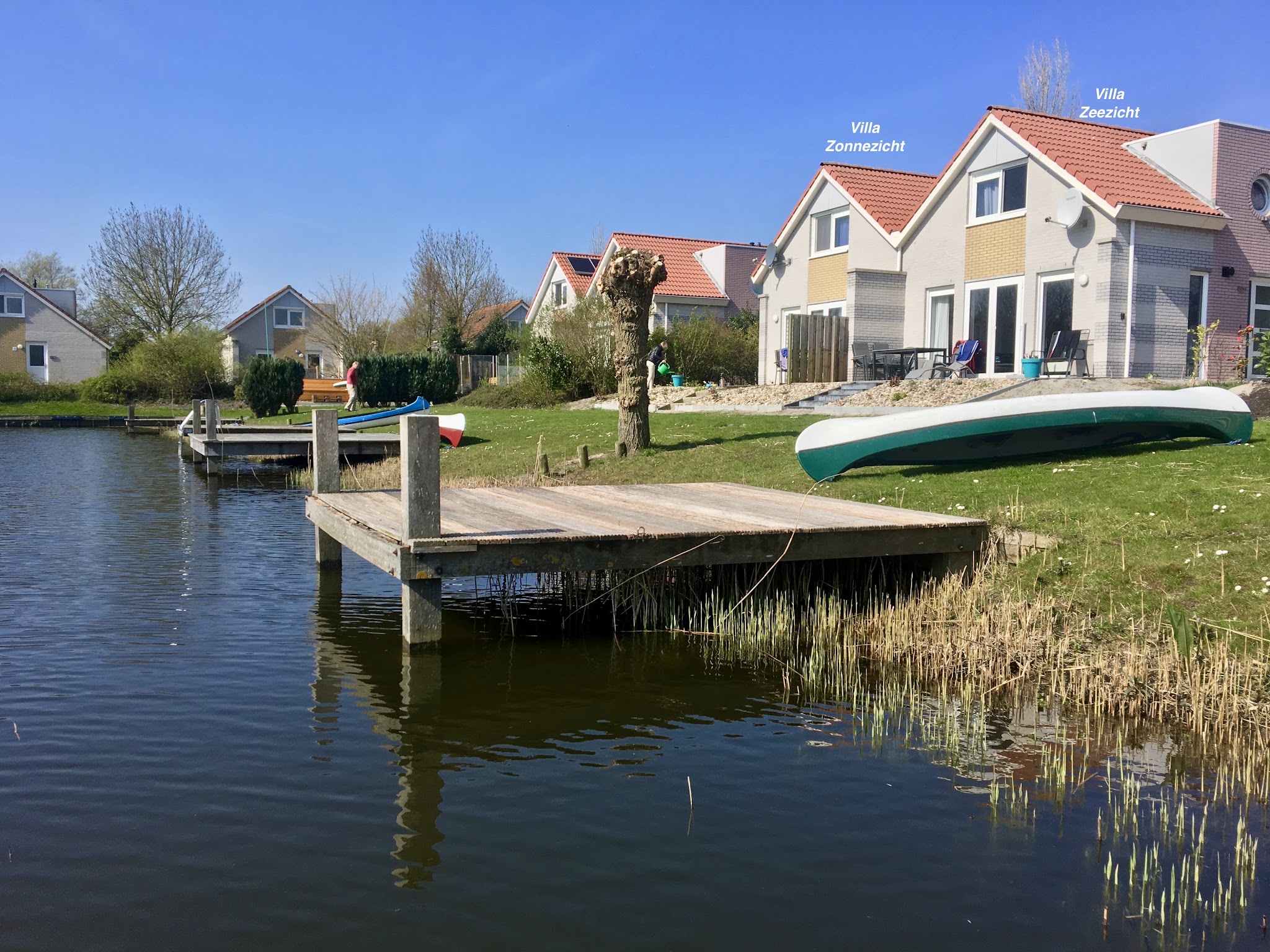 Vakantiewoningen aan het water bij Makkum Beach Resort